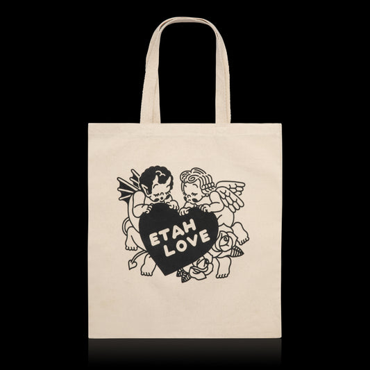 Beige Cherub Tote