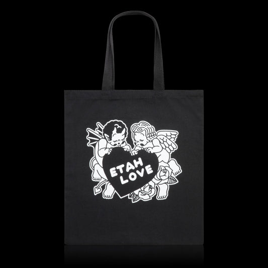 Black Cherub Tote